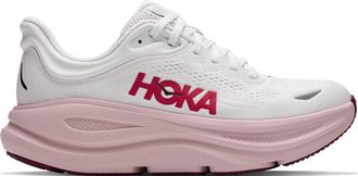 Hoka One One Mens Bondi 9 White Pink Opal