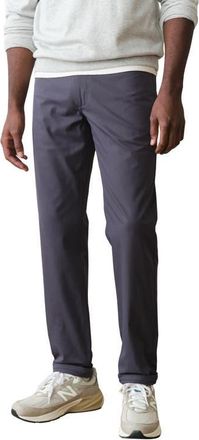 Marine Layer The Five-Pocket Undercover Slim Straight Leg Tech Pants in India Ink at Nordstrom, Size 32 X 30