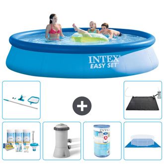 Intex Piscina Easy Set Redonda - 396x84 Cm - 7-piezas S40717