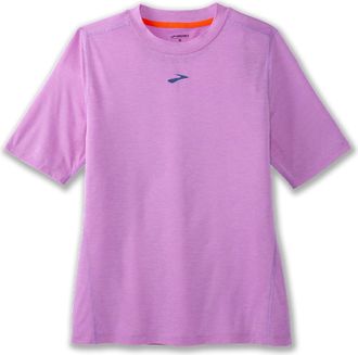 Brooks Womens High Point T-Shirt Purple M