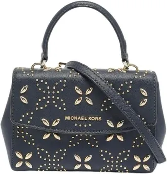 Michael Kors Pre-owned Mini Bags, female, Blue, Size: ONE SIZE Pre-owned Mini Bag