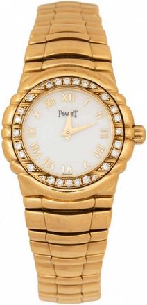 Piaget Pre-owned Piaget Tanagra Quartz White Dial Ladies Watch 16133