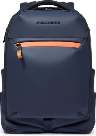 Piquadro Underseater Reisrugzak met Wielen 14 - Heren - Rugzakken - Blauw - ONE Size - Polyester - Tassen