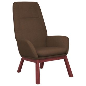 vidaXL Sill&oacute;n De Relax De Tela Marr&oacute;n Vidaxl