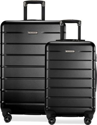 Ricardo Beverly Hills Cambria Hardside Luggage 2-Piece Set in Black Pearl at Nordstrom
