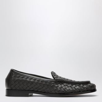 Bottega Veneta Silenzio intrecciato nappa loafers in brown