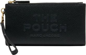 Marc Jacobs De leren pouch - Dames - Clutches - Zwart - ONE Size - Leer - Tassen
