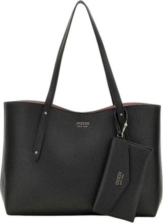 Guess Dames, Tassen, Zwart, Maat: ONE Size Poliester