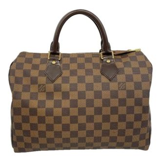Louis Vuitton Pre-owned Handbags, female, Brown, Size: ONE SIZE Pre-owned Speedy 30 Handbag