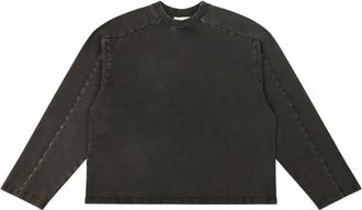 Entire studios Heavy Long Sleeve Top - Heren - Longsleeves - Zwart - XS - Katoen - Tops