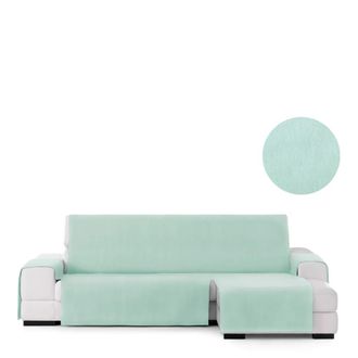Eysa Funda chaise longue derecha vista frontal verde 290 cm