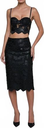 L'agence Womens Sonya Bralette In Black
