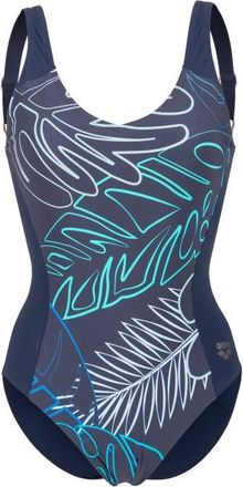 Arena Swimsuit Mia Wing Back Badeanzug f&uuml;r Damen | blau