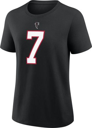 Nike Bijan Robinson Atlanta Falcons Nike Womens NFL T-Shirt in Black | 01K900A96F-Q4R
