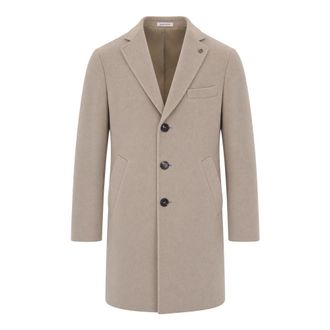 Breras Milano Dublin Coat - - Coats - Uomo - Beige - XL