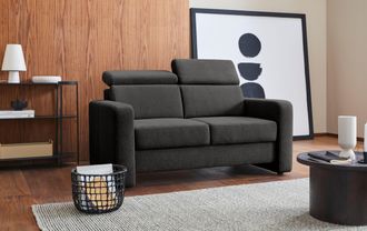 Sit&more 2-Sitzer »Bologna« inklusive Kopfteilverstellung und Federkern