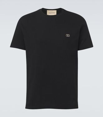 Valentino VLogo cotton jersey T-shirt