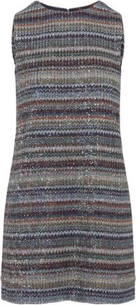 Missoni Caperdoni Kort Jurk - Dames - Kleedjes - Veelkleurig - L - Kleedjes