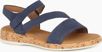 Gabor Womens Oporto Womens Sandals - Navy - Size: 6.5