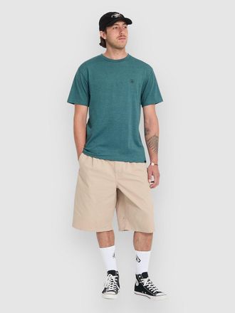 Volcom Circle Blanks Hth T-Shirt groen