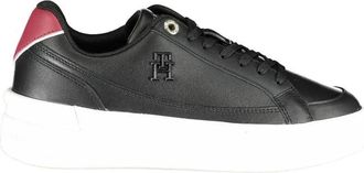 Tommy Hilfiger Dames, Schoenen, Zwart, Maat: 39 EU Poliester