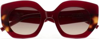 Kaleos Alexander 002 Zonnebril - Dames - Zonnebrillen - Rood - 49 MM - Accessoires