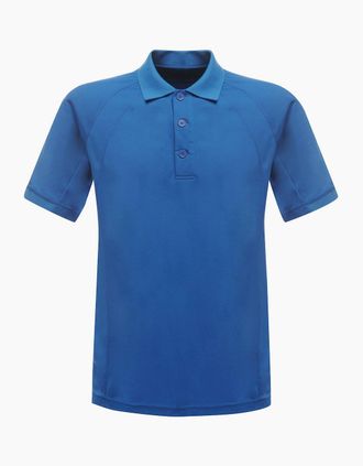 Regatta Mens Regatta Professional Mens Coolweave Short Sleeve Polo Shirt - Blue - Size: 36