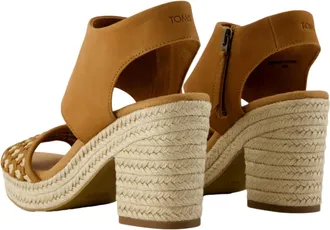 Toms Majorca Platform Brown Sugar 10021955 Womens