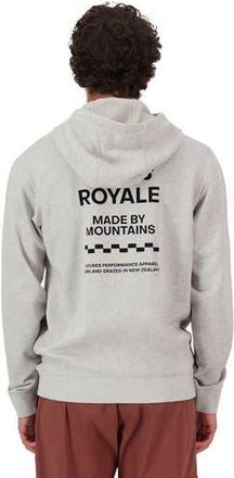 Mons Royale Inversion Merino Hoodie - Mens in Light Grey Heather at Nordstrom, Size X-Large