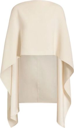 Alberta Ferretti Jassen, Dames, Wit, ONE Size, Satijn, Alberta Ferretti Sjaals