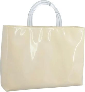 Prada Pre-owned Tote Bags, female, Beige, Size: ONE SIZE Pre-owned Vintage Tote Bag