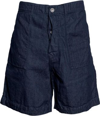 C.P. Company 3/1 Denim Shorts - Heren - Denim shorts - Blauw - L - Denim - Korte Broeken