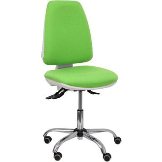 Piqueras y Crespo Piqueras Y Crespo - Silla Elche Blanca Asincro Bali Pistacho Ruedas De Parqu&eacute;