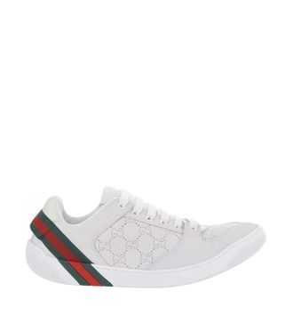 Gucci White Screener 3.0 Sneakers