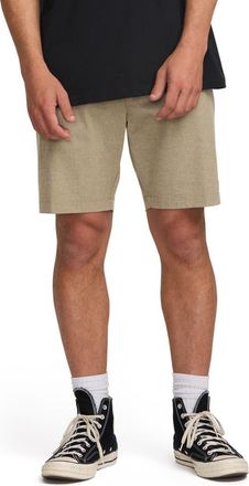 Billabong Crossfire Submersible Shorts in Khaki at Nordstrom, Size 36