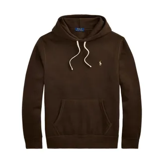 Polo Ralph Lauren Hoodies, male, Brown, Size: 2XL Brown Sweatshirt Aw25 Stylish Choice