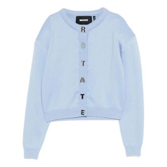 Rotate Rotate Jumpers - female - ROTATE Birger Christensen - Cardigans - Blue - S - Knitwear