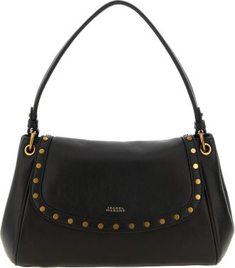 Isabel Marant Black Chany Medium Shoulder Bag