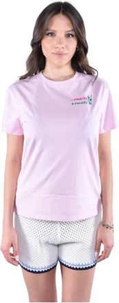 MC2 Saint Barth Emilie T-shirt - Dames - T-shirts - Veelkleurig - M - Katoen - Tops