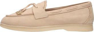 Notre-V Schoenen, Dames, Beige, 41 EU, Leer, Zalama-21 Loafer