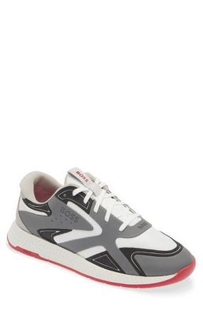 BOSS Titanium Runn Sneaker in Charcoal at Nordstrom Rack, Size 12Us / 11Uk