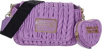 Versace Jeans Couture Quilted Shoulder Bag