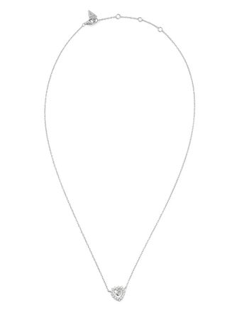 Guess Co Jardin necklace - women - Brass - OS - Silver