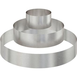 vidaXL Garden Planter Silver 120 x 120 x 20 cm Stainless steel Vidaxl