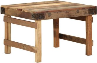 vidaXL Mesa De Caf&eacute; Marr&oacute;n 60 X 55 X 40 Cm Madera Maciza Reciclada Vidaxl