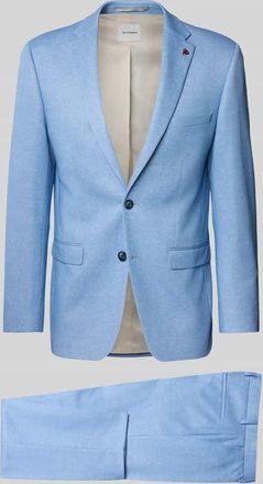 Roy Robson Regular Fit Anzug mit Reverskragen und B&uuml;gelfalte in Hellblau, Gr&ouml;&szlig;e 102