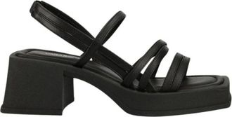 Vagabond Hennie Sandal - Dames - Schoenen - Zwart - Maat: 41 EU Leer