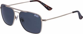Superdry SDS TRIDENT 001 Mens Sunglasses Gold Size 55