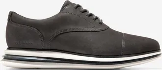 Cole Haan Mens Øriginal Grand Energy One Cap Toe Oxfords - Grey Size 10.5