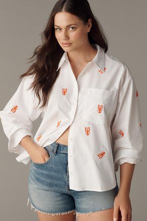 Maeve The Shrunken Bennet Buttondown Shirt by Maeve